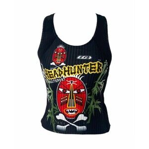 Louis Garneau Women’s Cycling Tank Top Black Headhunter Size Medium